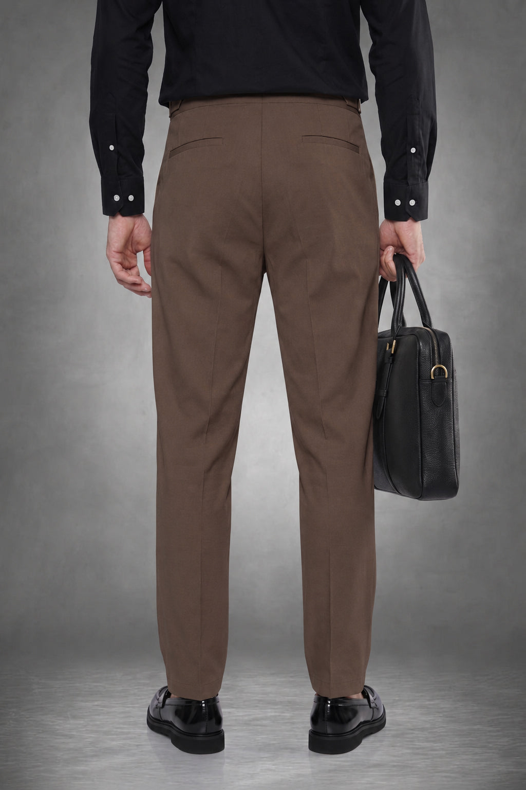 Men’s Tailored Trousers - Brown