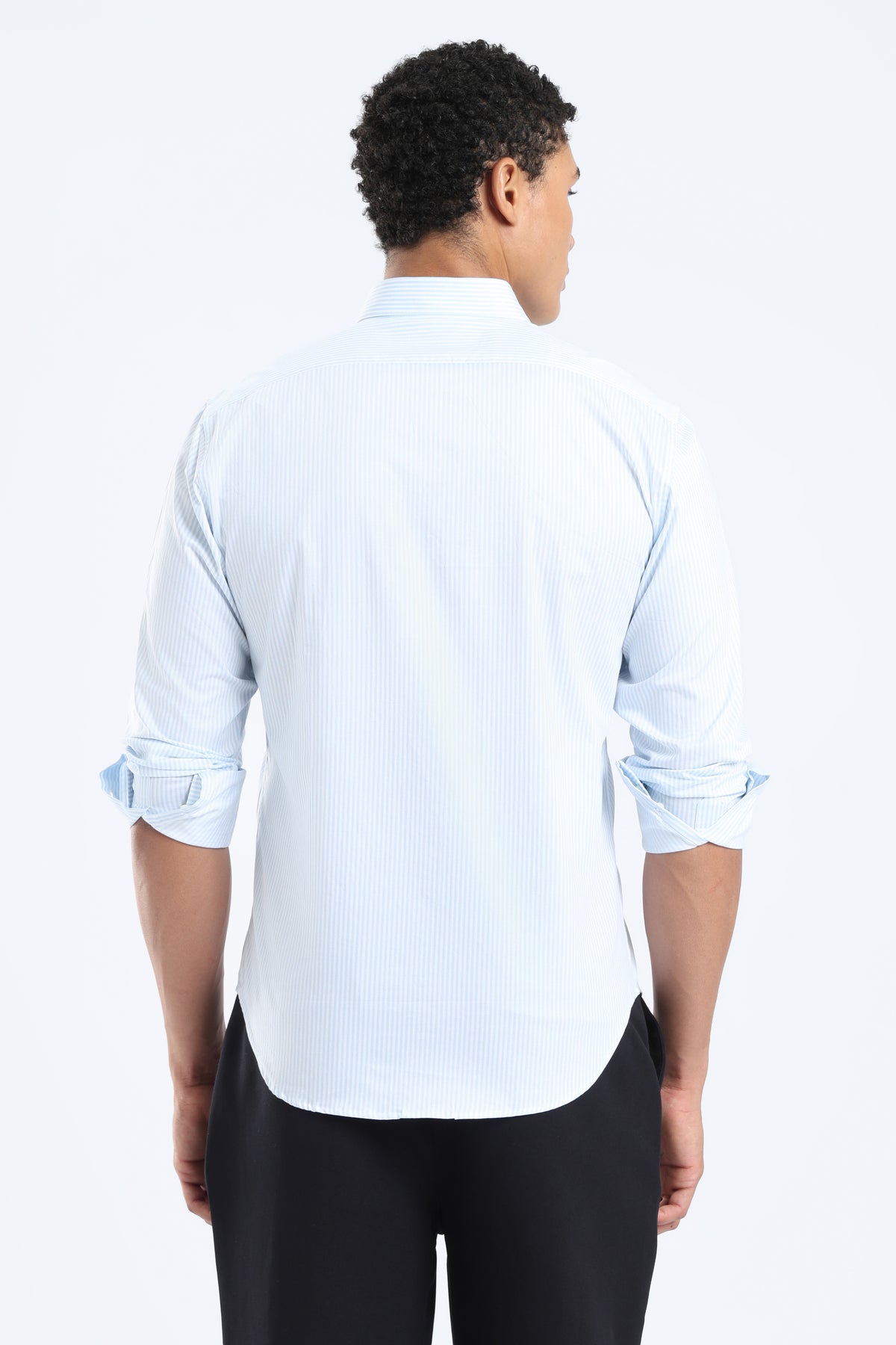 The Blue Stripes Giza Cotton Shirt