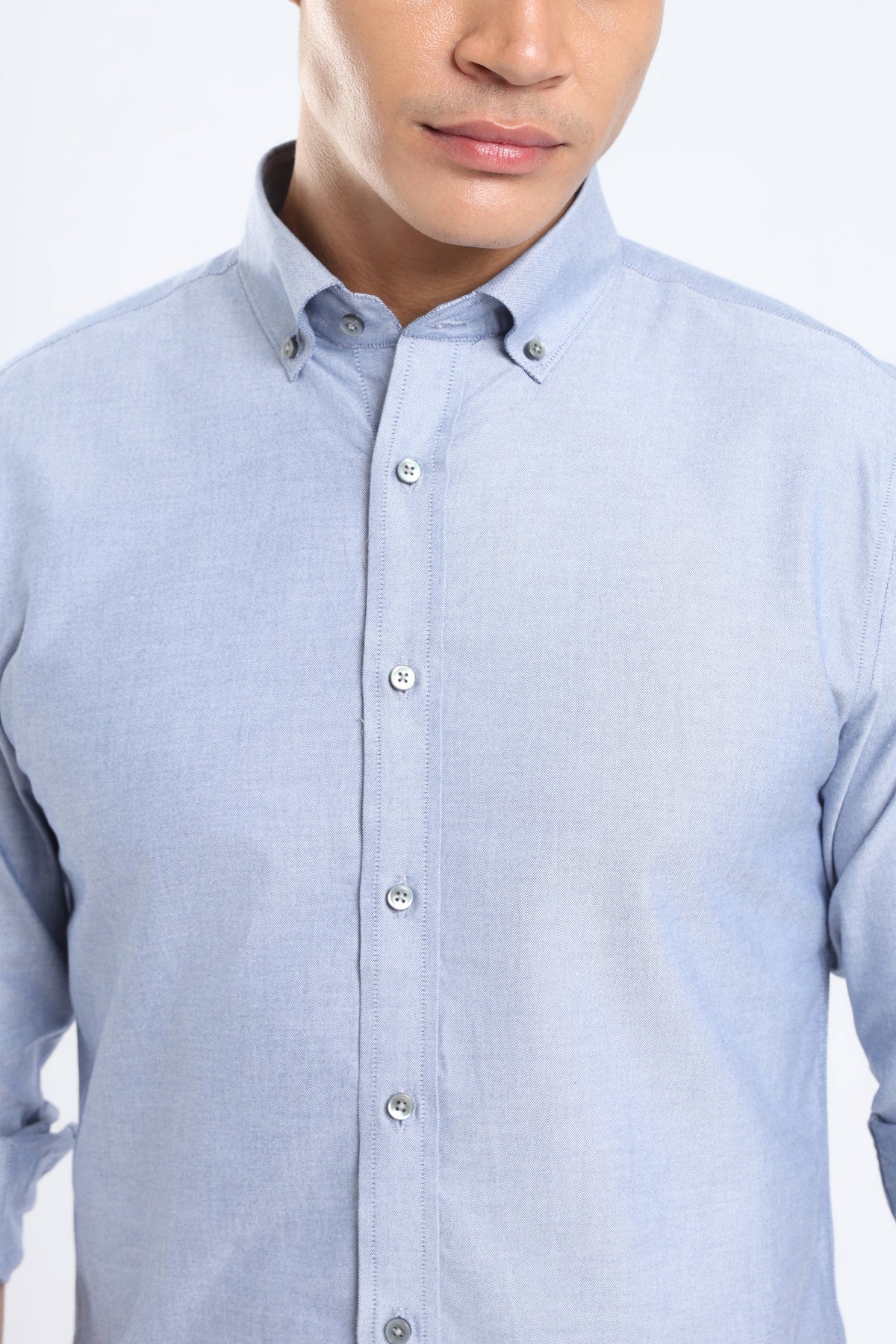 The Classic Blue Oxford Cotton Shirt