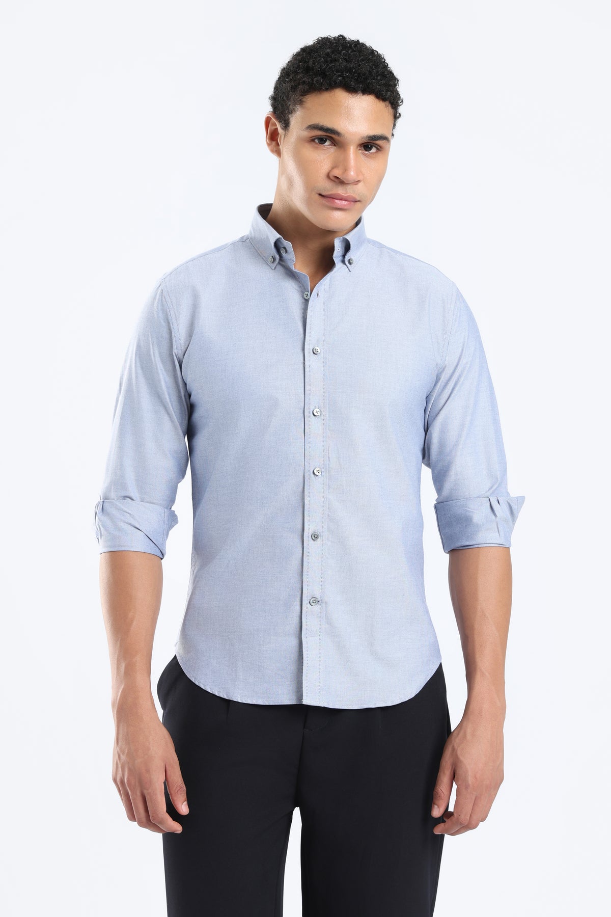 The Classic Blue Oxford Cotton Shirt