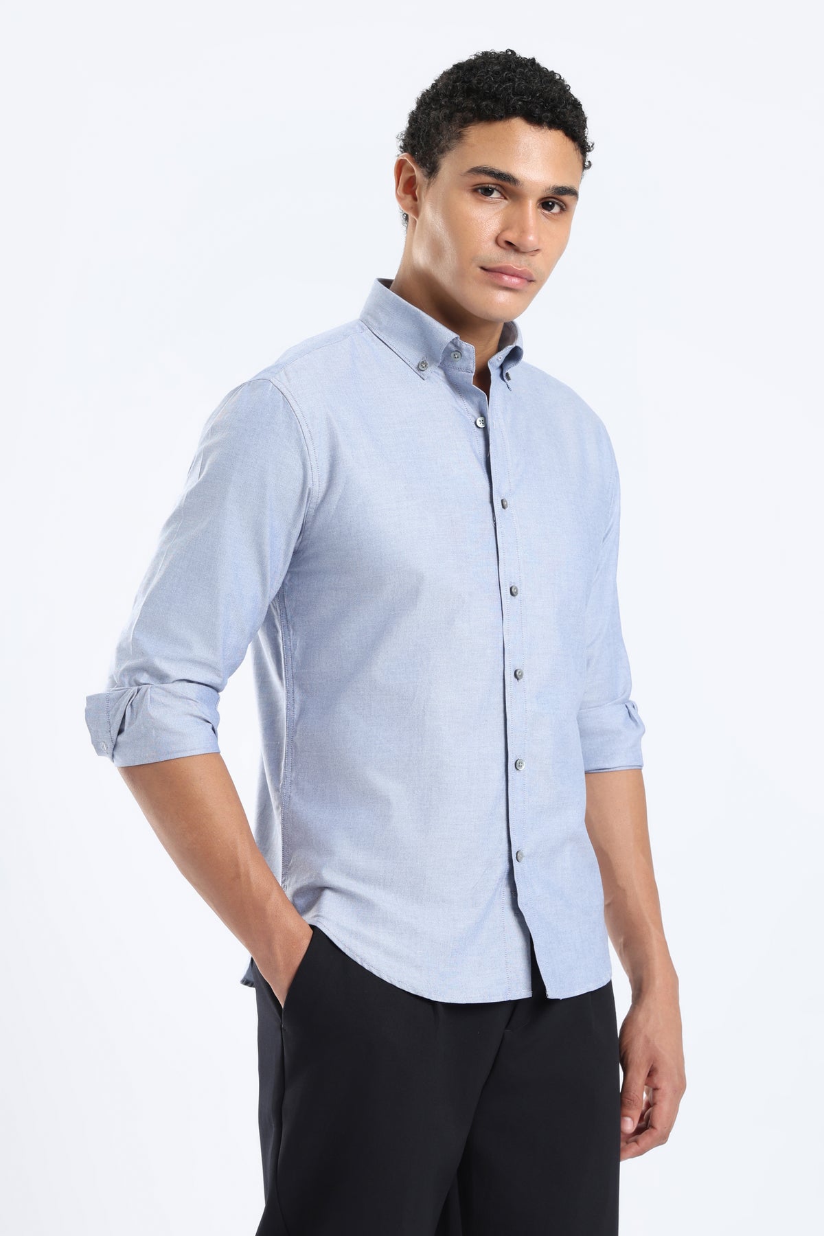 The Classic Blue Oxford Cotton Shirt