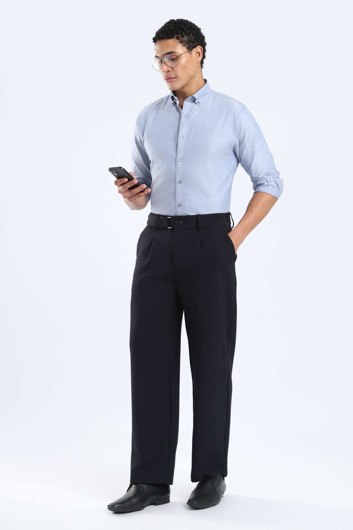 The Classic Blue Oxford Cotton Shirt