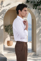 Snow White Smooth Cotton Shirt