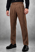 Men’s Tailored Trousers - Brown