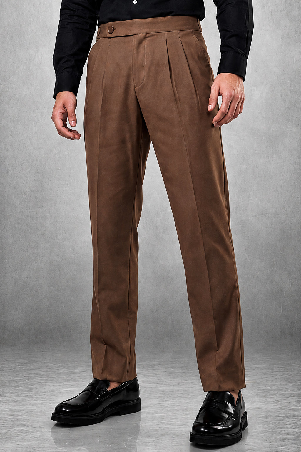 Vintage Tobacco Tailored Trousers