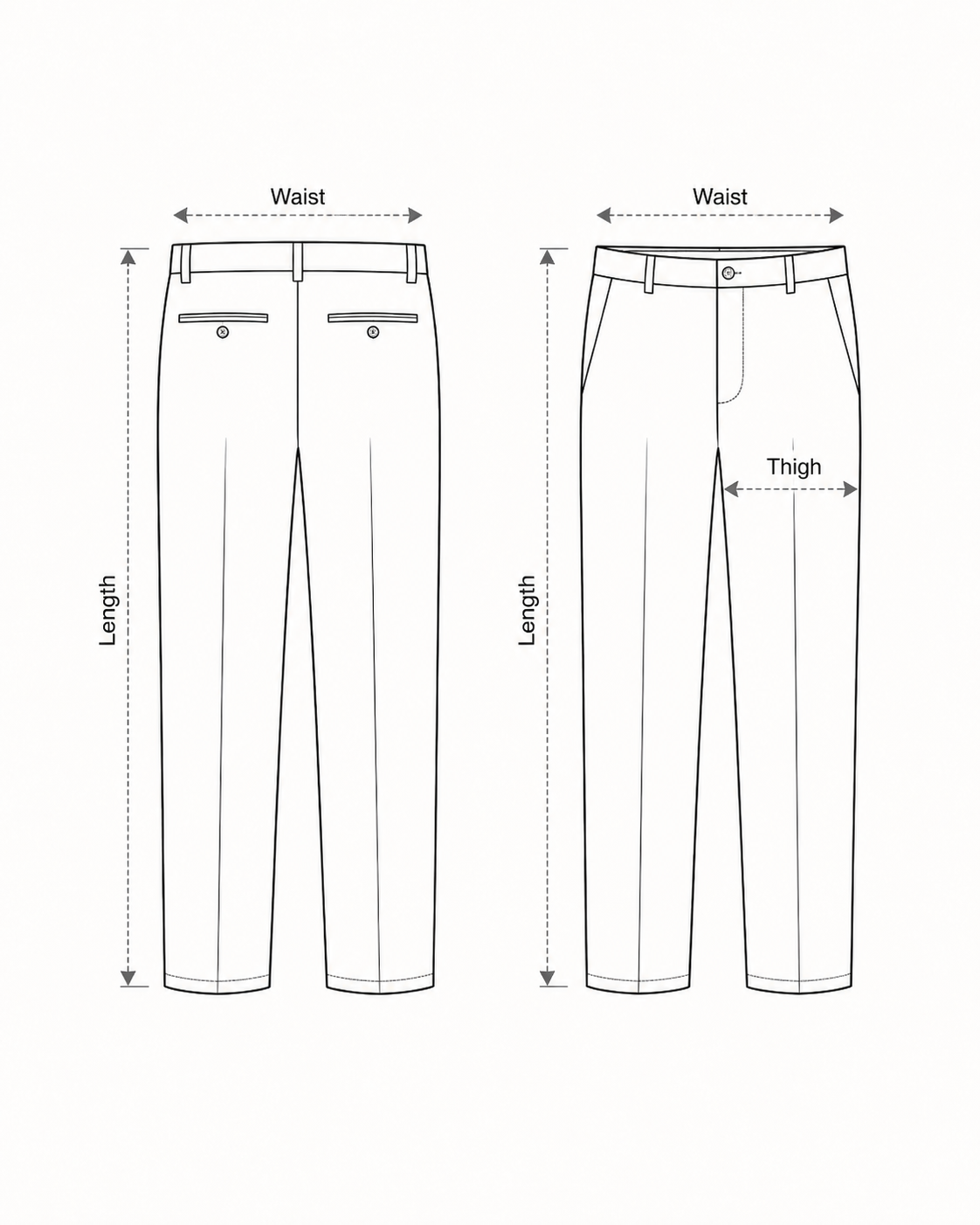 How to measure bottoms